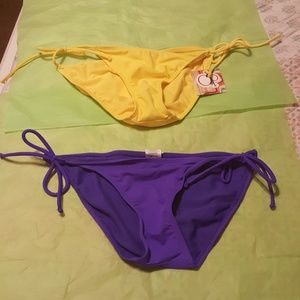 💥5 for $25💥2 Bikini Bottoms size small 1 is NWT
